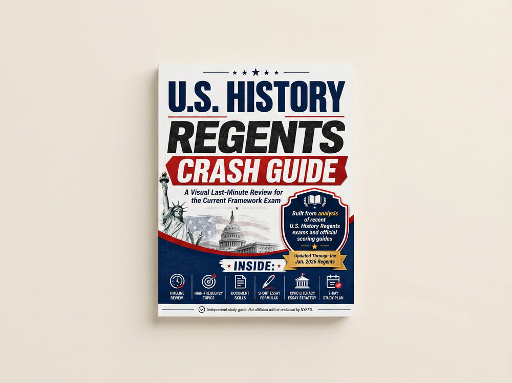 2026 U.S. History Regents Crash Guide