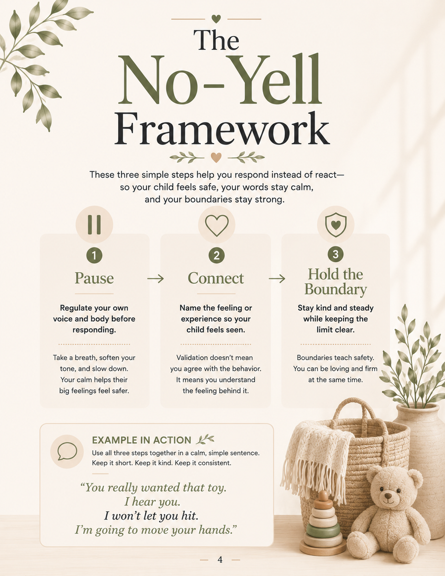 The No-Yell Framework