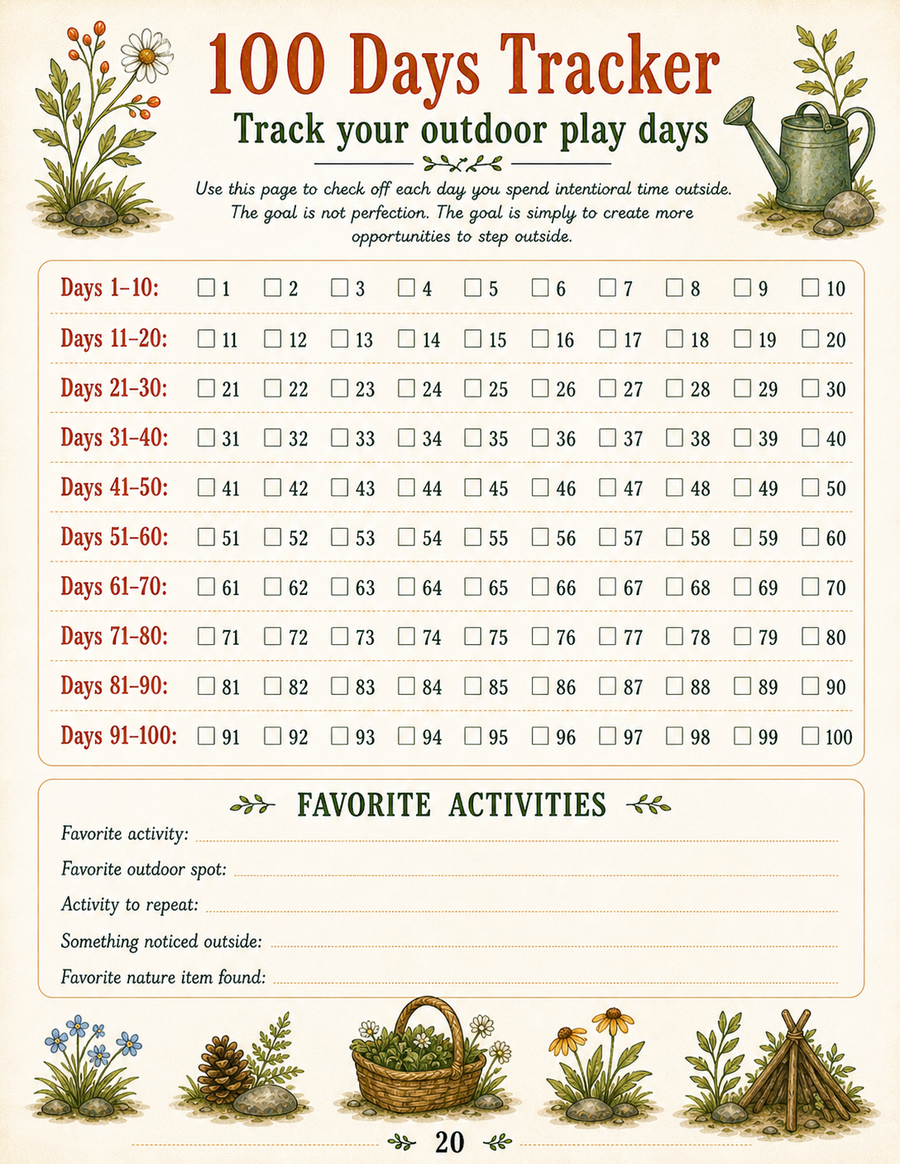 100 Days Tracker