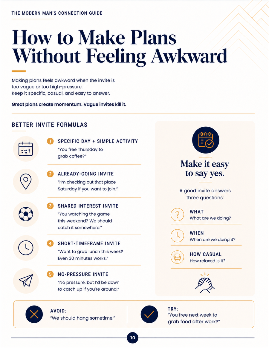 Low-Pressure Ways to Reach Out