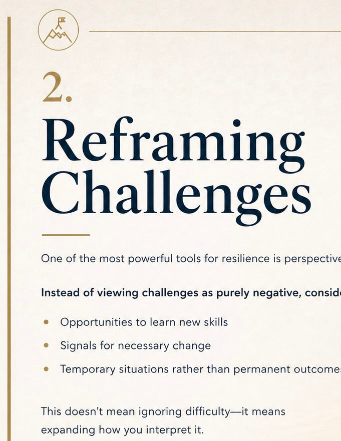 Reframing Challenges