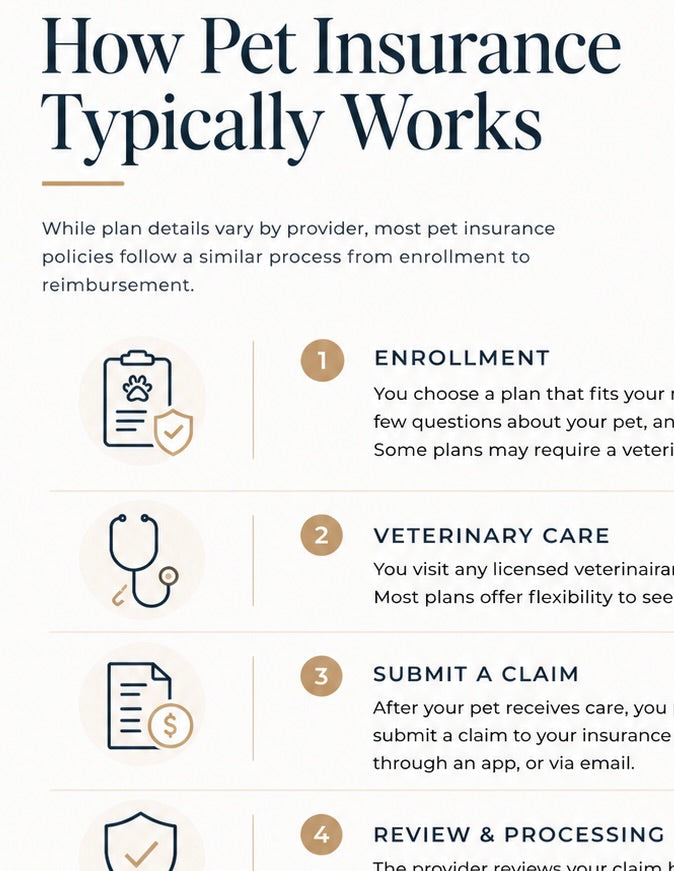 How Pet Insurance Typically Works